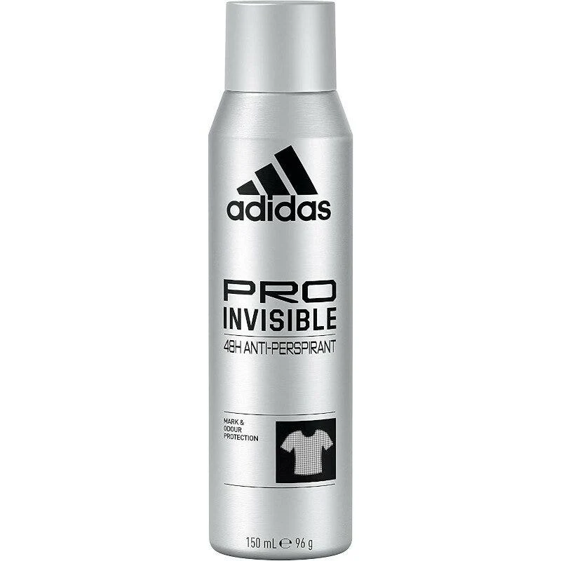 Adidas Pro Invisible Deodorante Spray Antitraspirante Uomo 48H 150ml