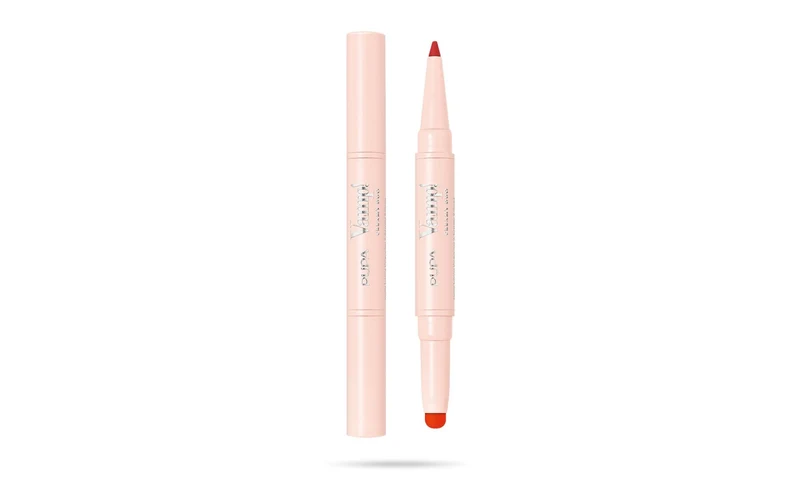 Pupa Vamp! Matita Labbra Contouring & Rossetto Brillante 011 Orange Red