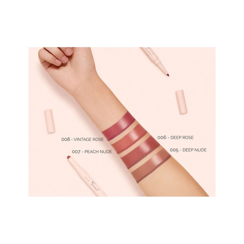 Pupa Vamp! Creamy Duo Matita Labbra Contouring & Rossetto Brillante 008 Vintage Rose