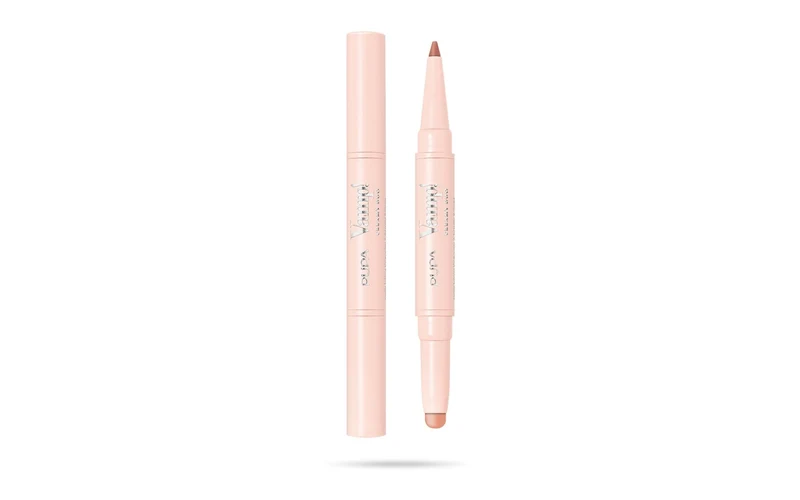 Pupa Vamp! Creamy Duo Matita Labbra Contouring & Rossetto Brillante 001 Fair Nude