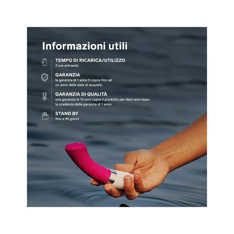 Lelo Gigi Massaggiatore Personale Donna Cool Gray