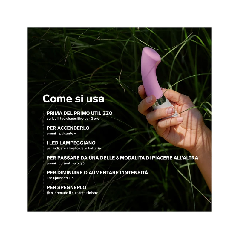 Lelo Gigi Massaggiatore Personale Donna Cool Gray