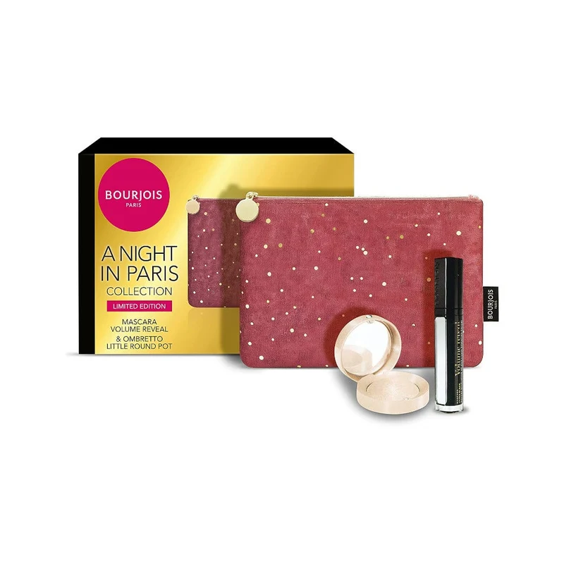 Bourjois Kit Pochette + Mascara 7,5ml + Ombretto Round 1,7g