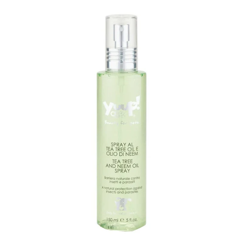 Yuup! Spray Effetto Barriera Naturale Contro Insetti E Parassiti Per Cani E Gatti 150ml