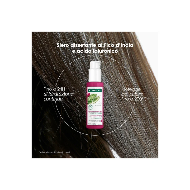 Klorane Siero Capelli Dissetante al Fico d’India e Acido Ialuronico 100ml