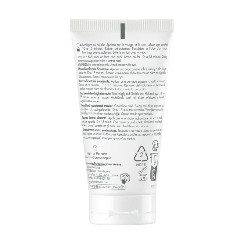 Eau Thermale Avène Les Essentiels Maschera Lenitiva Idratante 50ml