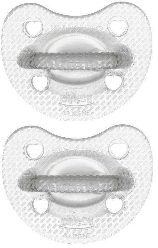 Chicco Gommotto Silicone Crystal 16-36 Mesi 2 Pezzi
