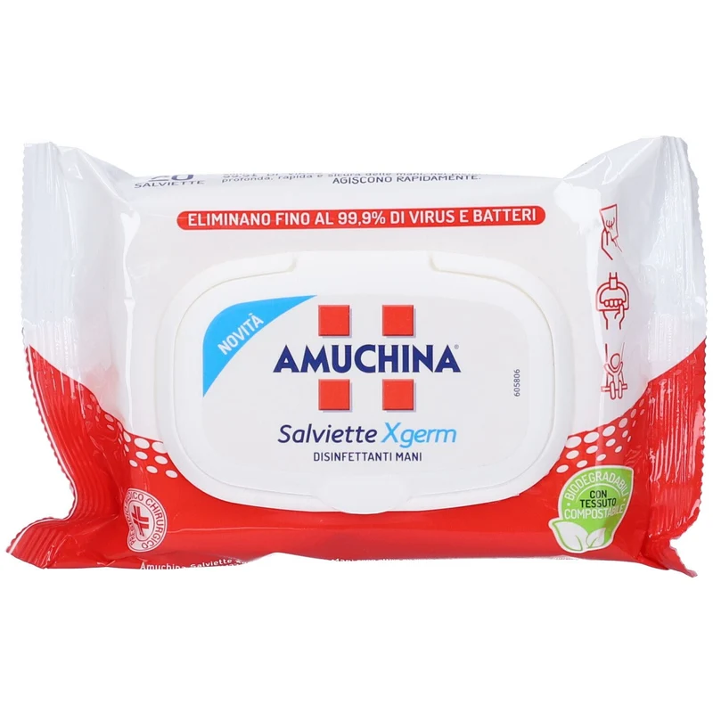 Amuchina XGerm Salviettine Mani 20 Pezzi