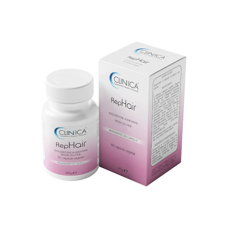 Clinica RepHair - capelli - 60 capsule vegetali = 1 mese di trattamento