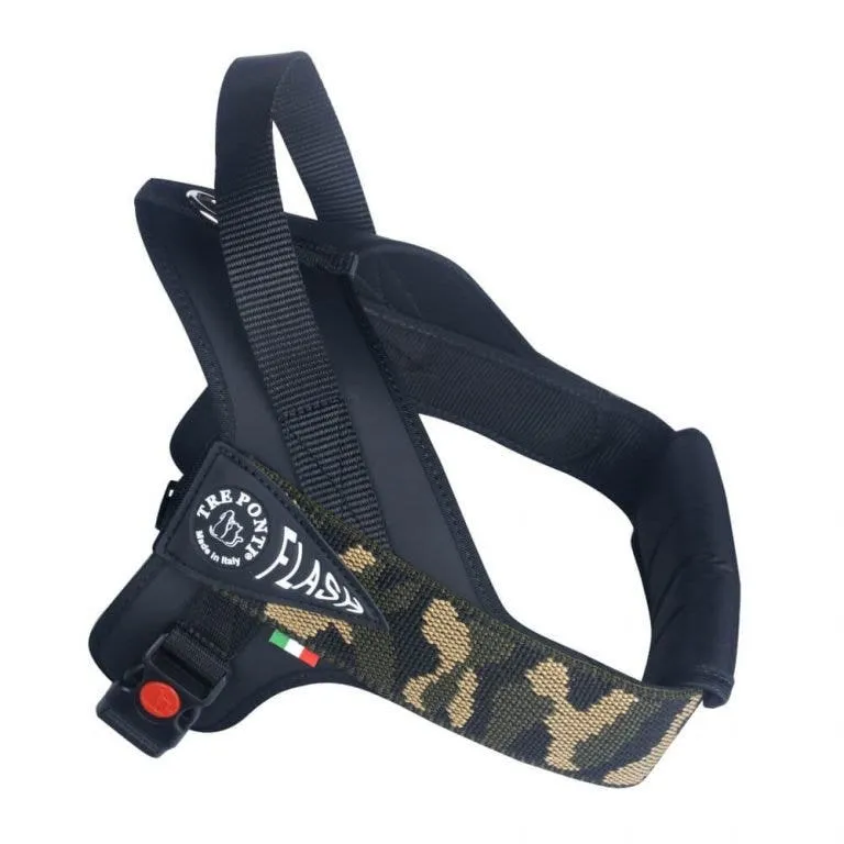 Tre Ponti Pettorina Mimetica Flash Per Cani 10/20kg Taglia M