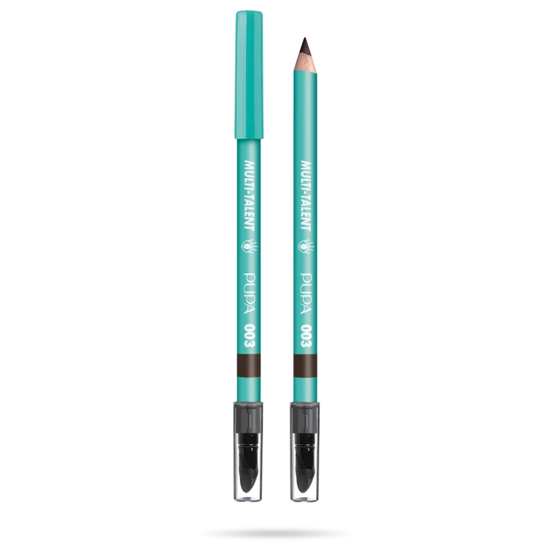 Pupa Multi-Talent 4 In 1 Matita Eyeliner Kajal Ombretto E Sopracciglia 003 Intense Brown 1,08g