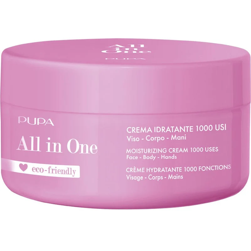 Pupa All In One Crema Idratante 1000 Usi Viso/Corpo/Mani 350ml