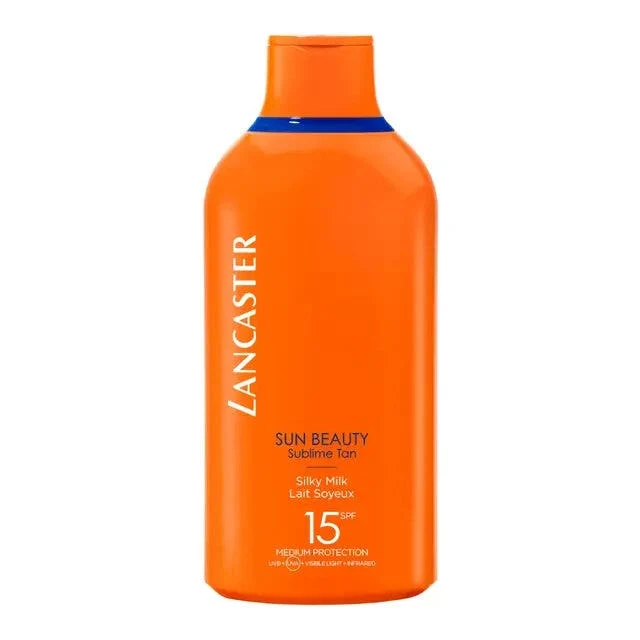 Lancaster Sun Beauty Sublime Tan Silky Milk SPF 15 Latte Corpo E Viso 400ml