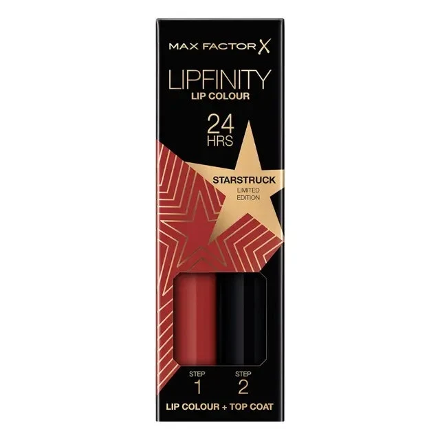 Max Factor Set Labbra Lipfinity Lip Colour Numero 90 Starstruck