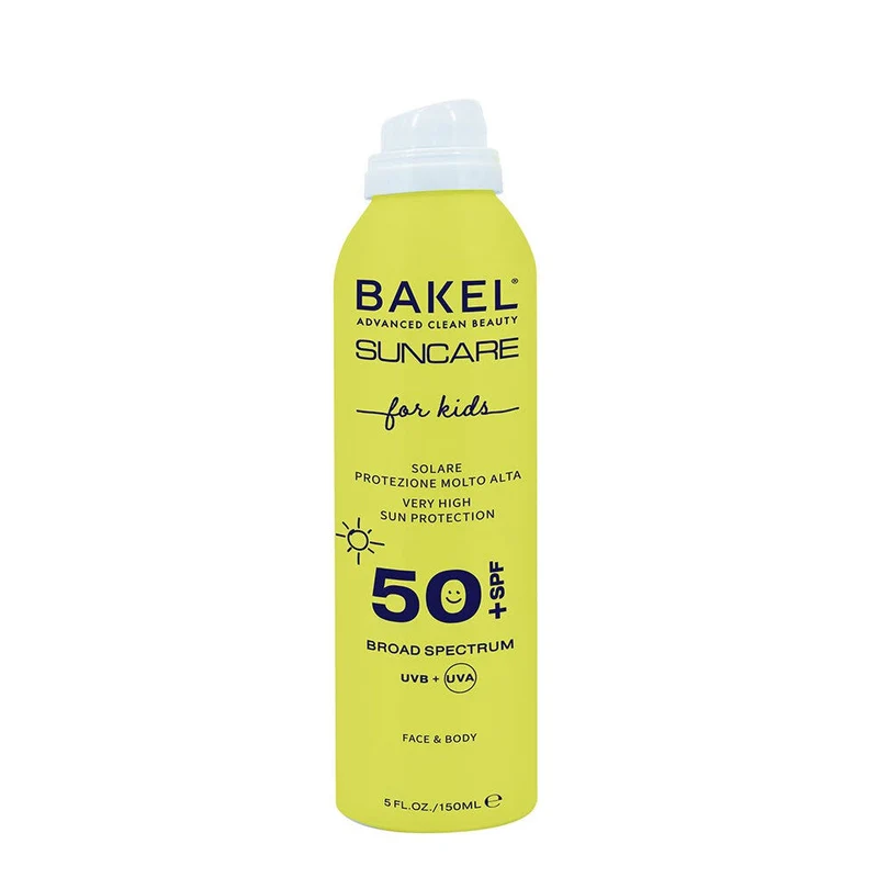 Bakel Suncare Spray Solare For Kids SPF 50+ Viso Corpo 150ml