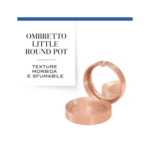 Bourjois Ombretto Little Round Pot Tonalità 02 Iridesc' Sand 1,7g