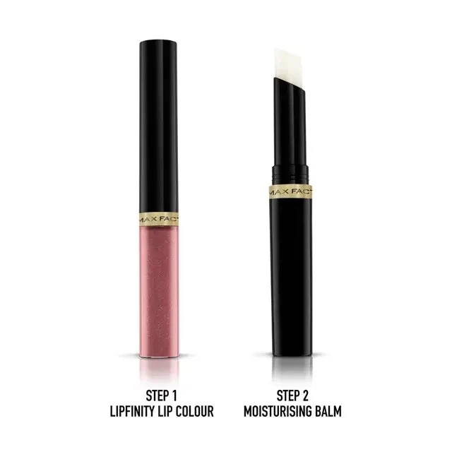Max Factor Set Labbra Lipfinity Lip Colour Numero 001 Pearly Nude
