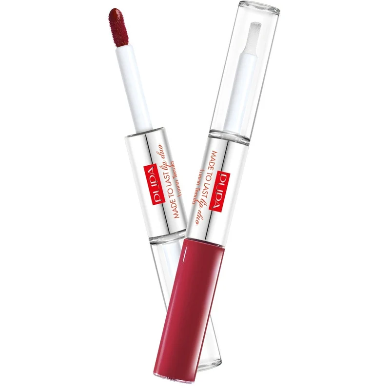 Pupa Made To Last Lip Duo Rossetto Liquido 005 Deep Ruby 4ml