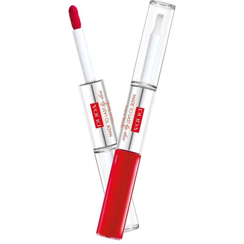 Pupa Made To Last Lip Duo Rossetto Liquido 006 Fire Red 4ml