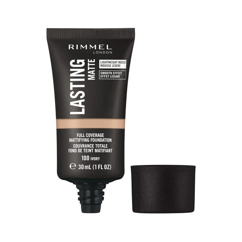 Rimmel Fondotinta Lasting Matte 100 Ivory 30ml