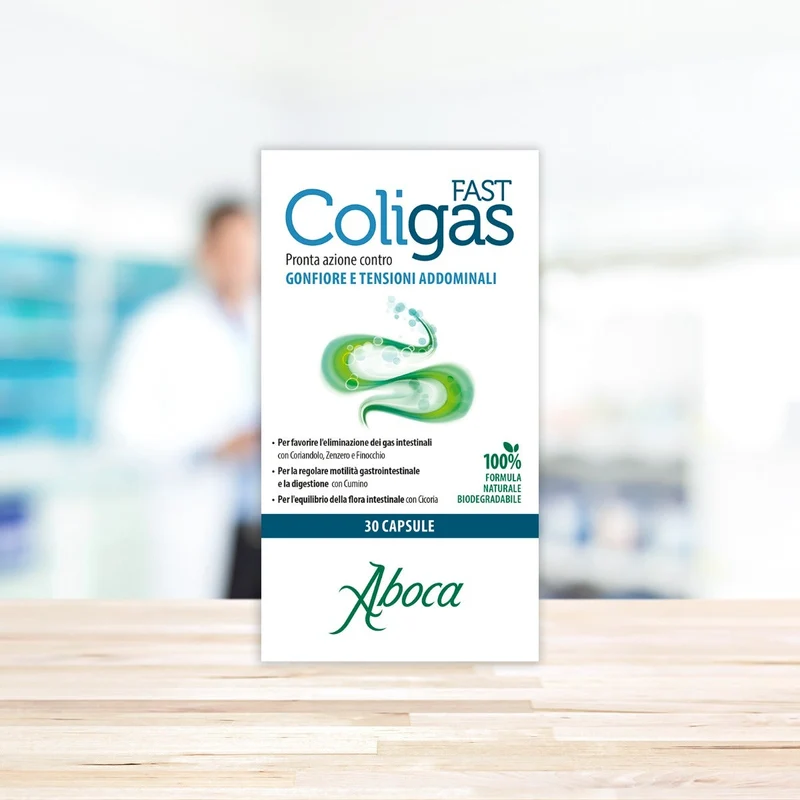 Aboca Coligas Fast 30 Capsule