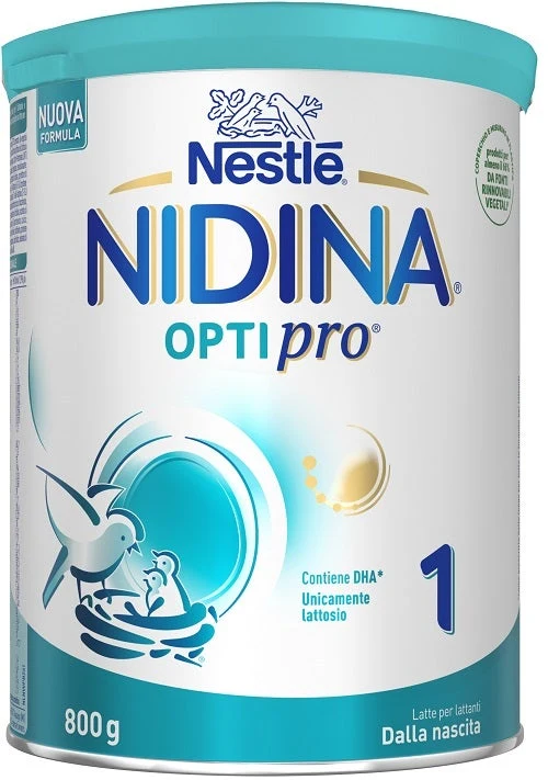 Nidina Optipro Latte 1 Dalla Nascita Polvere 800g