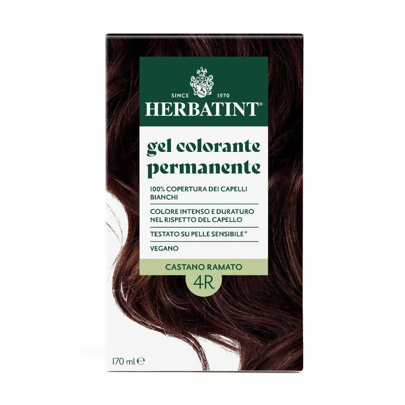 Herbatint Gel Colorante Permanente 4R Castano Ramato 170ml