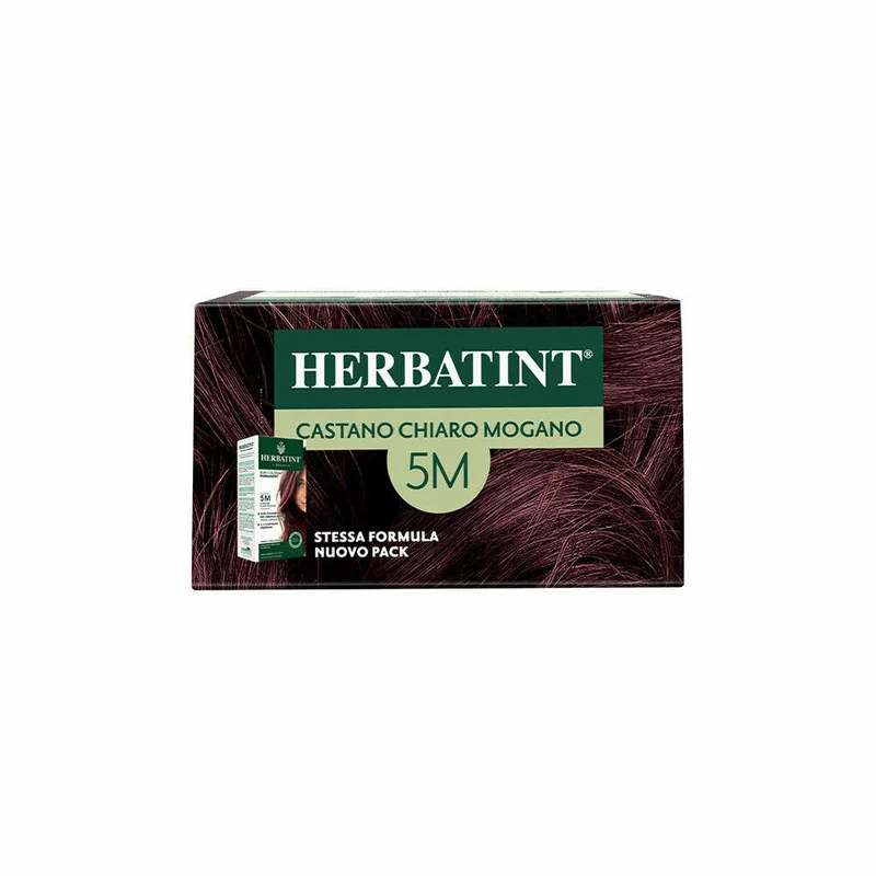 Herbatint Gel Colorante Permanente 5M Castano Chiaro Mogano 170ml