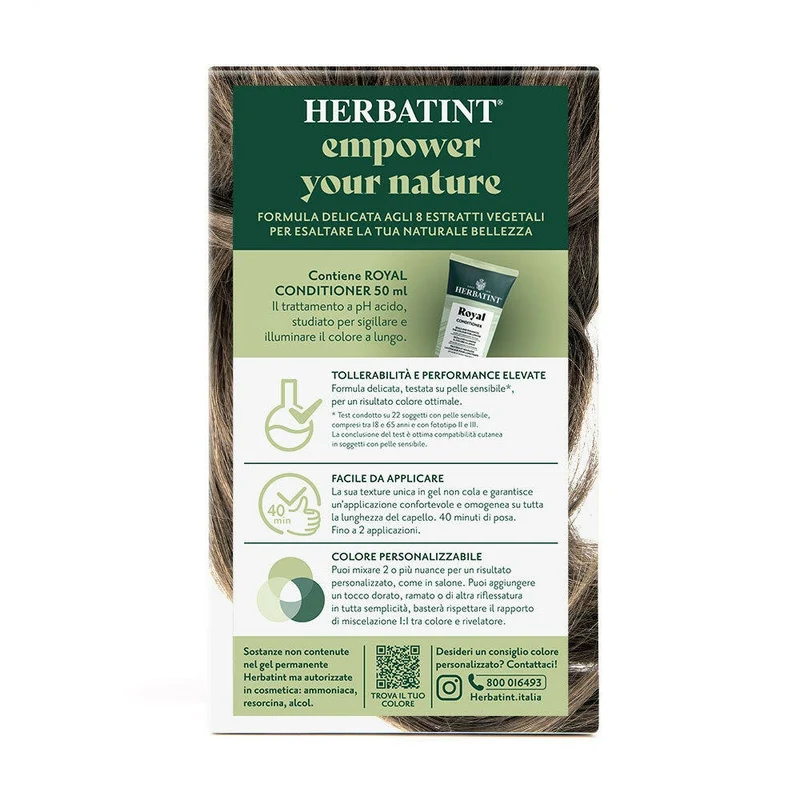 Herbatint Tintura Per Capelli Gel Permanente 6N Biondo Scuro 170ml