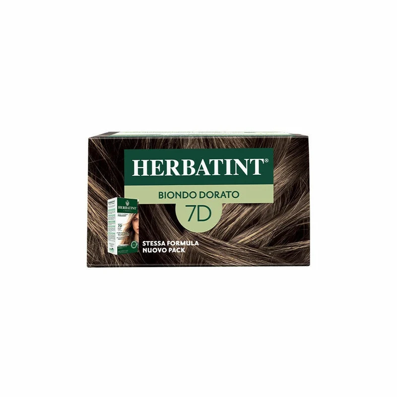 Herbatint Gel Colorante Permanente 7D Biondo Dorato 170ml
