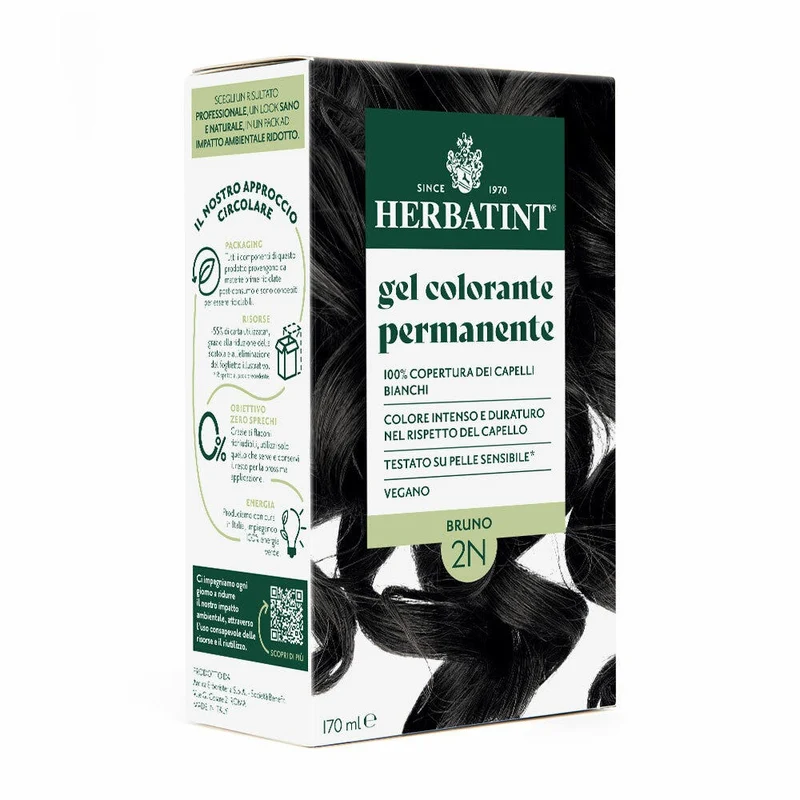 Herbatint Gel Colorante Permanente 2N Bruno 170ml