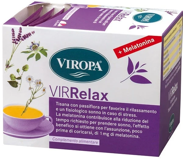 Viropa Vir Relax Tisana Passiflora 15 Filtri 6 g
