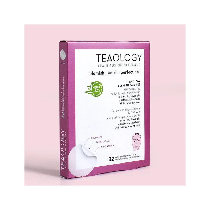 Teaology Tea Glow Patch Idrocolloidali Anti-Imperfezioni 32 Pezzi