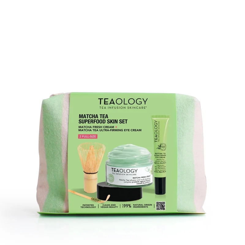 Teaology Matcha Tea Kit Matcha Fresh 50ml + Peach Hydra Mist 100ml