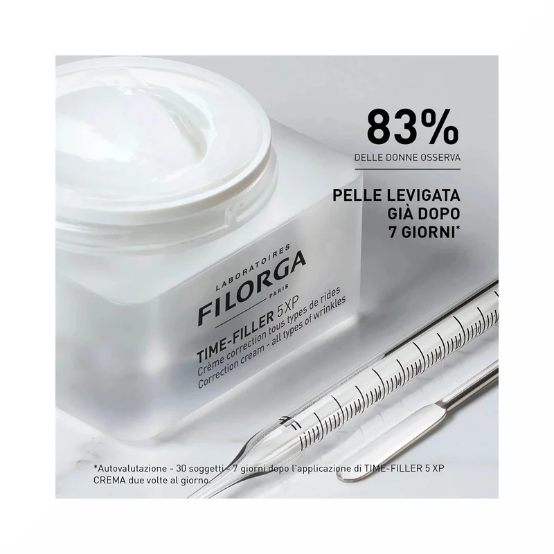 Filorga Time-Filler 5XP Crema Correttiva Per Tutti i Tipi di Rughe Viso e Collo 50ml