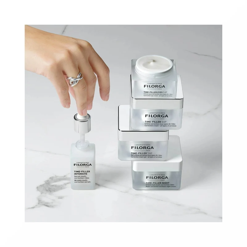 Filorga Time-Filler 5XP Crema-Gel Correttiva Per Tutti i Tipi di Rughe Viso e Collo 50ml