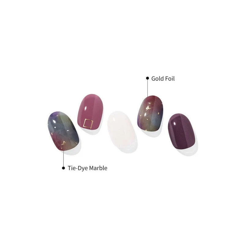 Ohora Gel Nails Smalto In Gel Adesivo N Tie-Dye