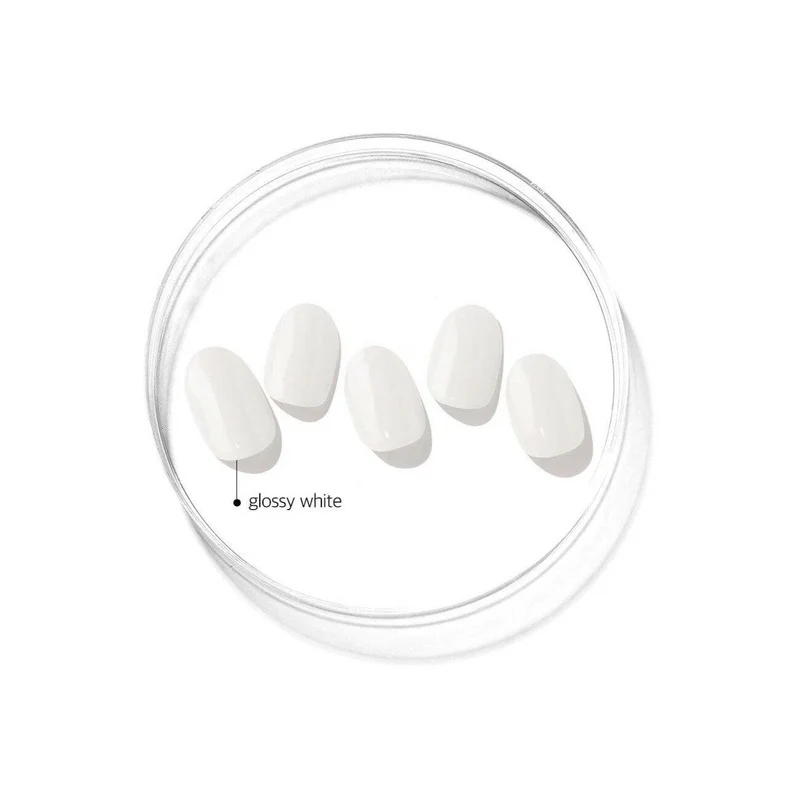Ohora Gel Nails Smalto Per Piedi In Gel Adesivo N White