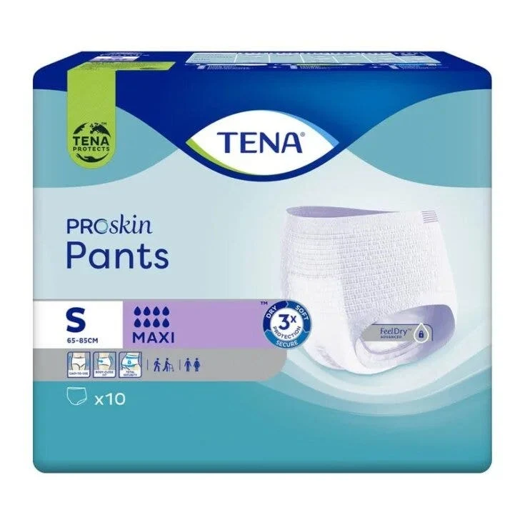 Tena Pants Pannolone A Mutandina Maxi Taglia Small 10 Pezzi
