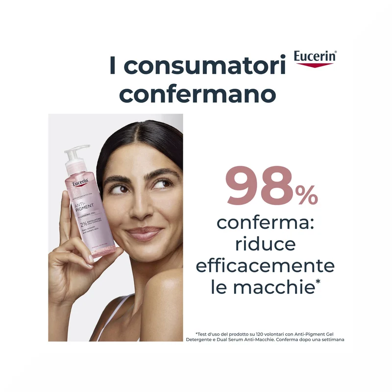 Eucerin Antipigment Gel Detergente Viso 200ml