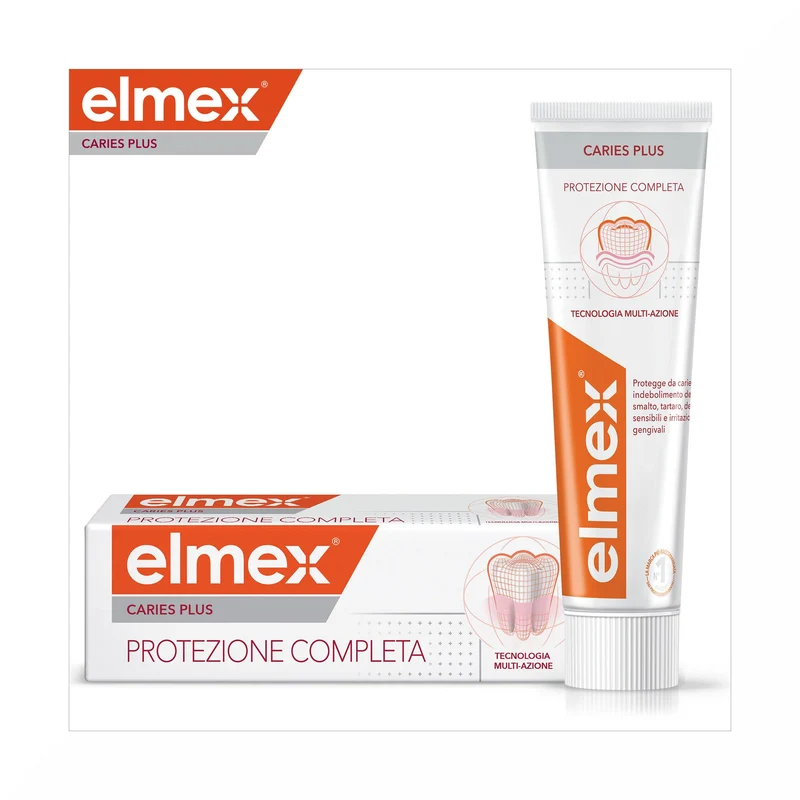 Elmex Dentifricio Carie Plus Protezione Completa 75 ml