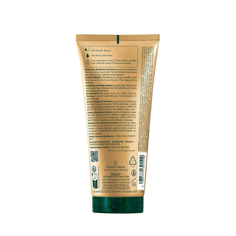 Rene Furterer Shampoo Disciplinante E Idratante Sublime Karité 200ml