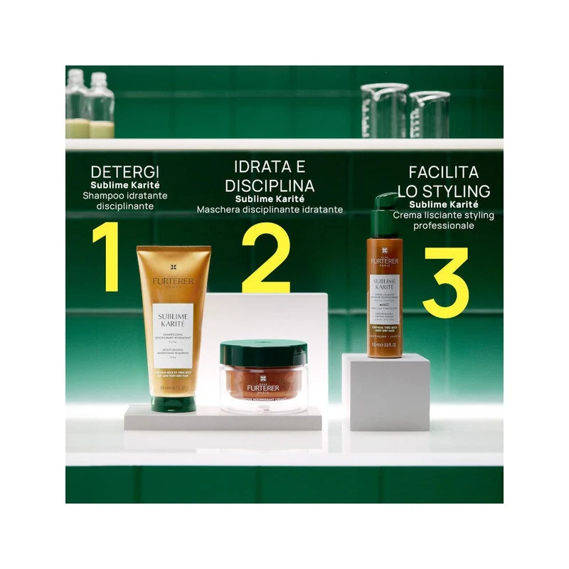Rene Furterer Shampoo Disciplinante E Idratante Sublime Karité 200ml