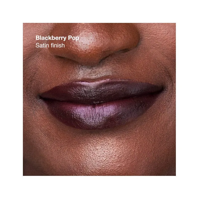 Clinique Pop Longwear Lipstick Rossetto Satin Blackberry