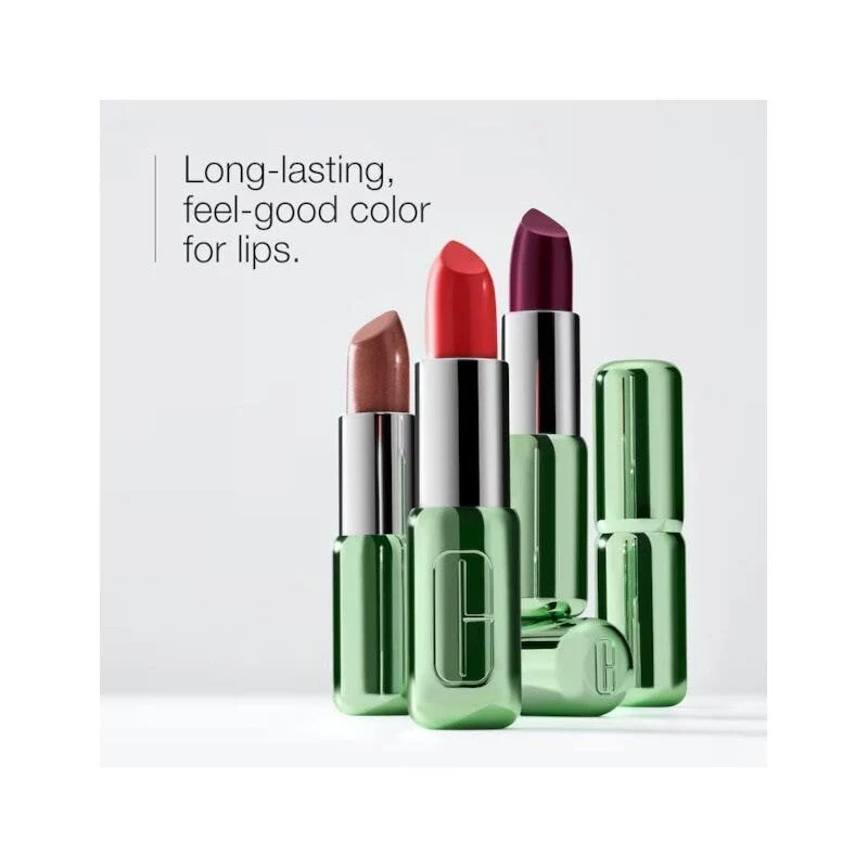 Clinique Pop Longwear Lipstick Rossetto Shine Punch