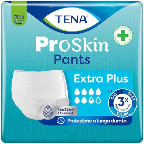 Tena Proskin Pants Extra Plus Mutandine Assorbenti Per Incontinenza Taglia M 14 Pezzi