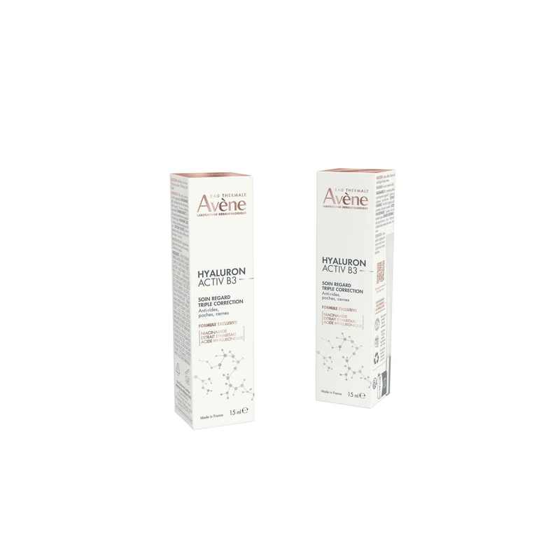 Eau Thermale Avène Hyaluron Activ B3 Trattamento Contorno Occhi Tripla Correzione Antirughe 15ml