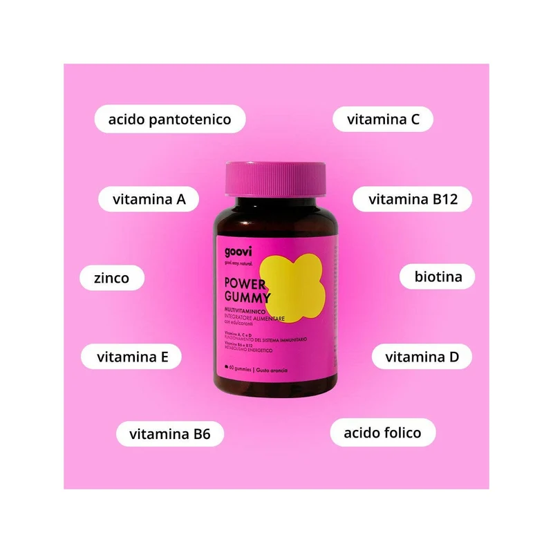 Gooovi Power Gummy Multivitaminico 60 Gummies