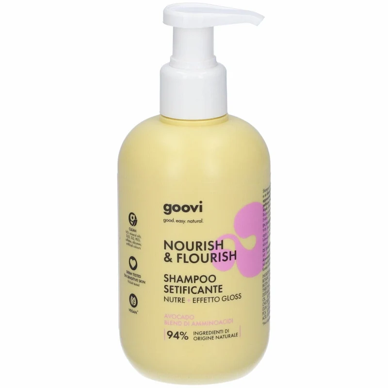 Goovi Nourish & Flourish Shampoo Setificante 250ml