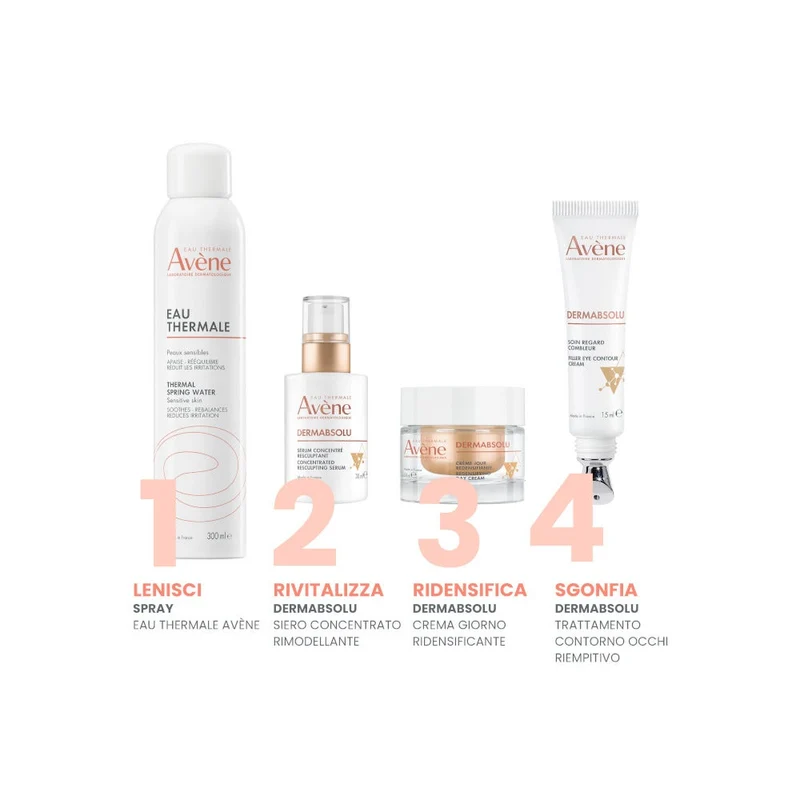 Eau Thermale Avene Dermabsolu Crema Giorno Ridensificante Ricarica Anti Rughe 50ml